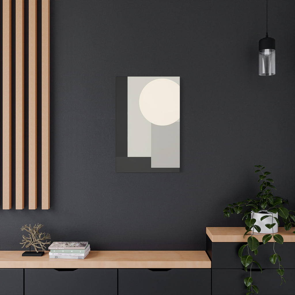 Monochrome Geometric 01 – Canvas (Standard)