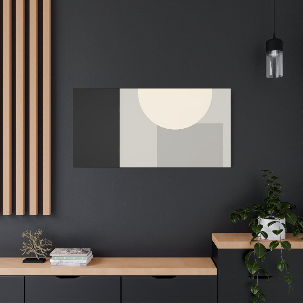 Monochrome Geometric 01 – Canvas (Standard)