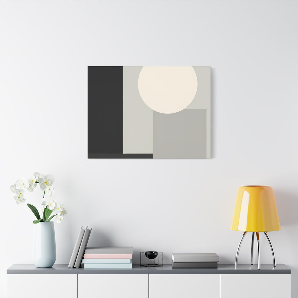Monochrome Geometric 01 – Canvas (Standard)