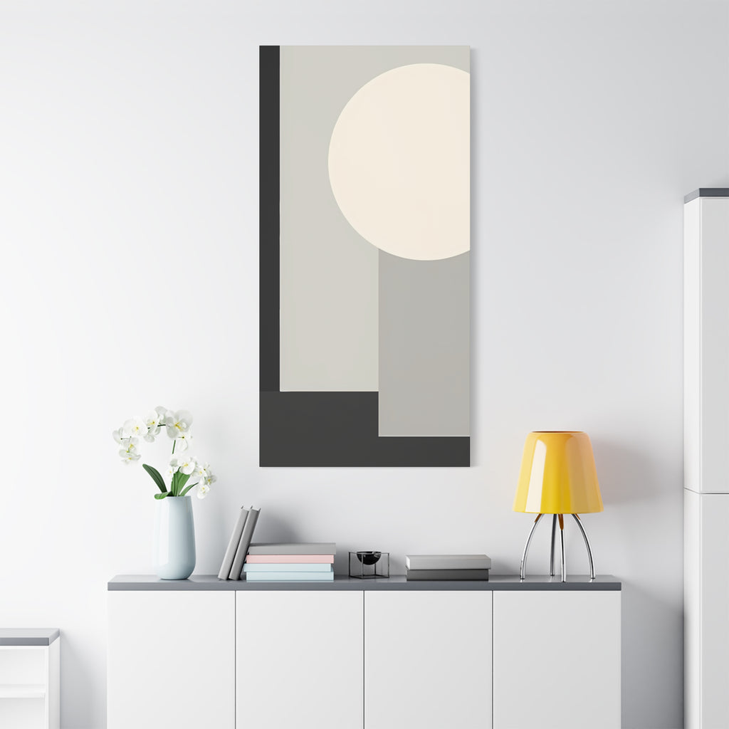 Monochrome Geometric 01 – Canvas (Standard)