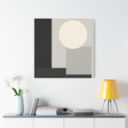 Monochrome Geometric 01 – Canvas (Standard)